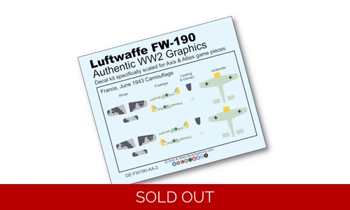 Decal Kit - FW-190 Late War